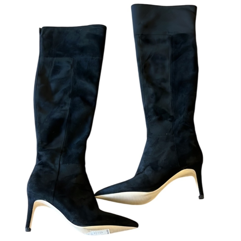 MARC FISHER Genessa 3 Black Over the Knee Women's Boots - 9 NWT